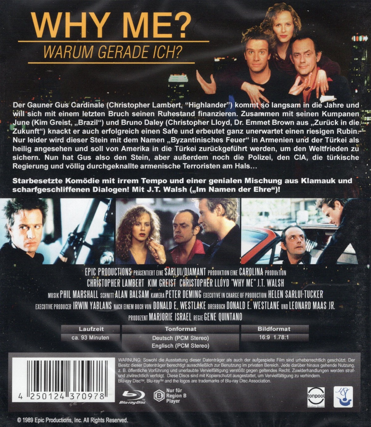 Why Me (ej svensk text) (Blu-ray) - 2