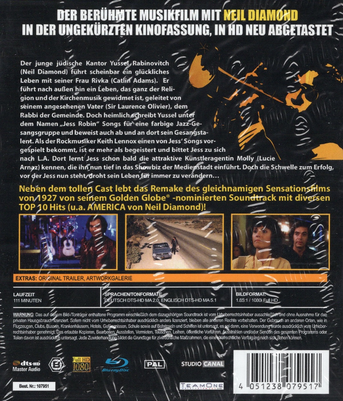 Jazz Singer (ej svensk text) (Blu-ray) - 2