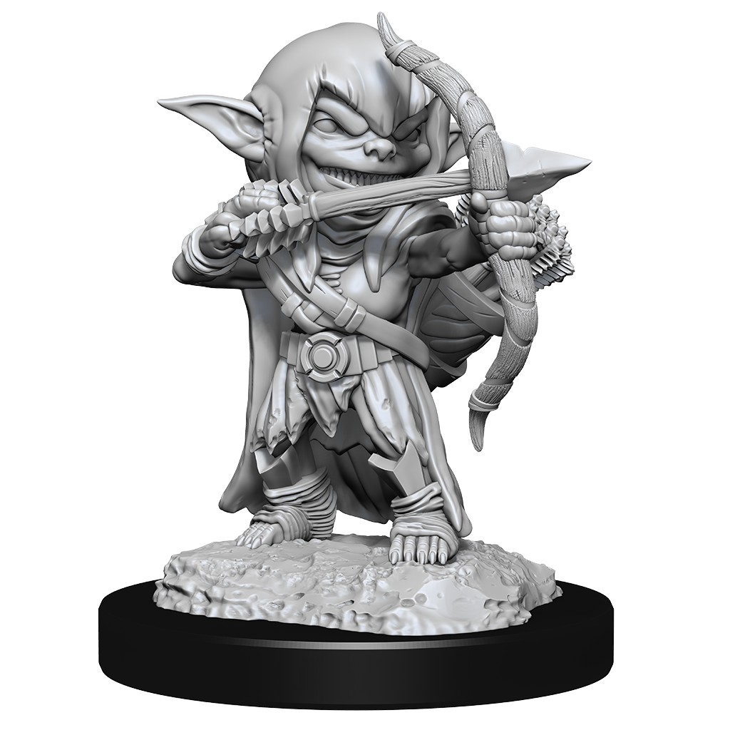 Pathfinder Battles Deep Cuts Unpainted Miniatures - Goblin Rogue Female - 2