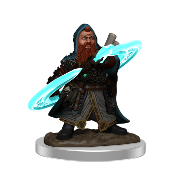 Pathfinder Painted Premium: Male Dwarf Sorcerer