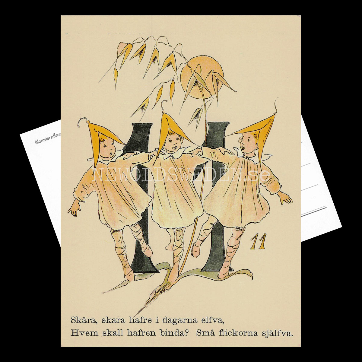 Blomstersiffor ELVA - Ottilia Adelborg - 400 - 3