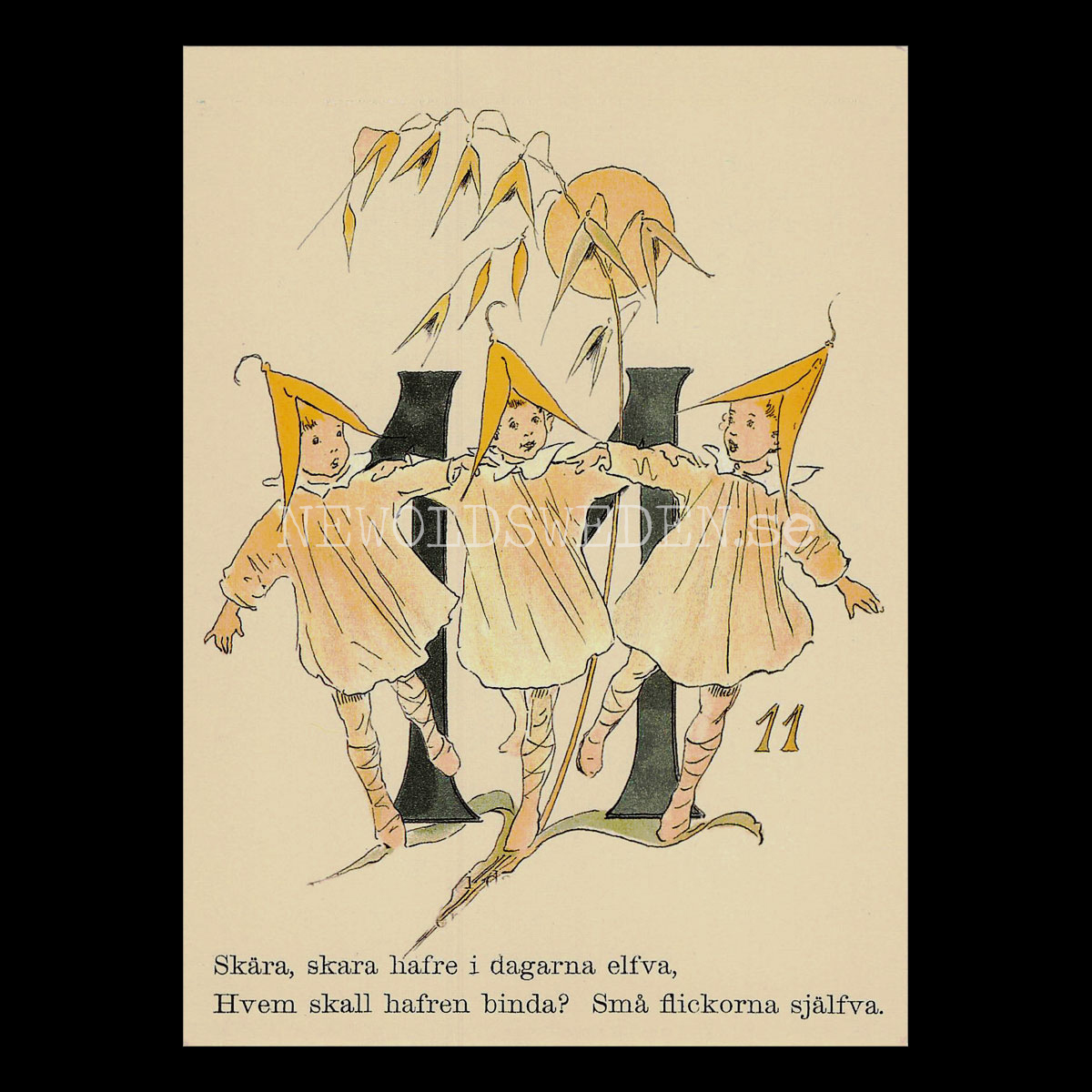Blomstersiffor ELVA - Ottilia Adelborg - 400
