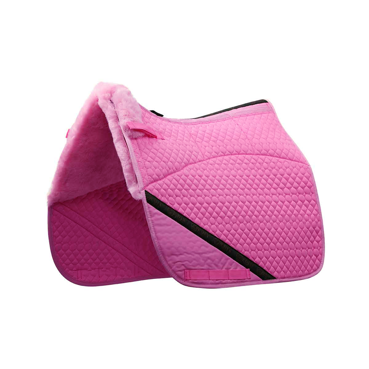 EDIX® Uni Dressyrschabrak, äkta Merinoull (inkl. 8 st ilägg), rosa