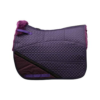 EDIX® Uni Dressyrschabrak, äkta Merinoull (inkl. 8 st ilägg), lila