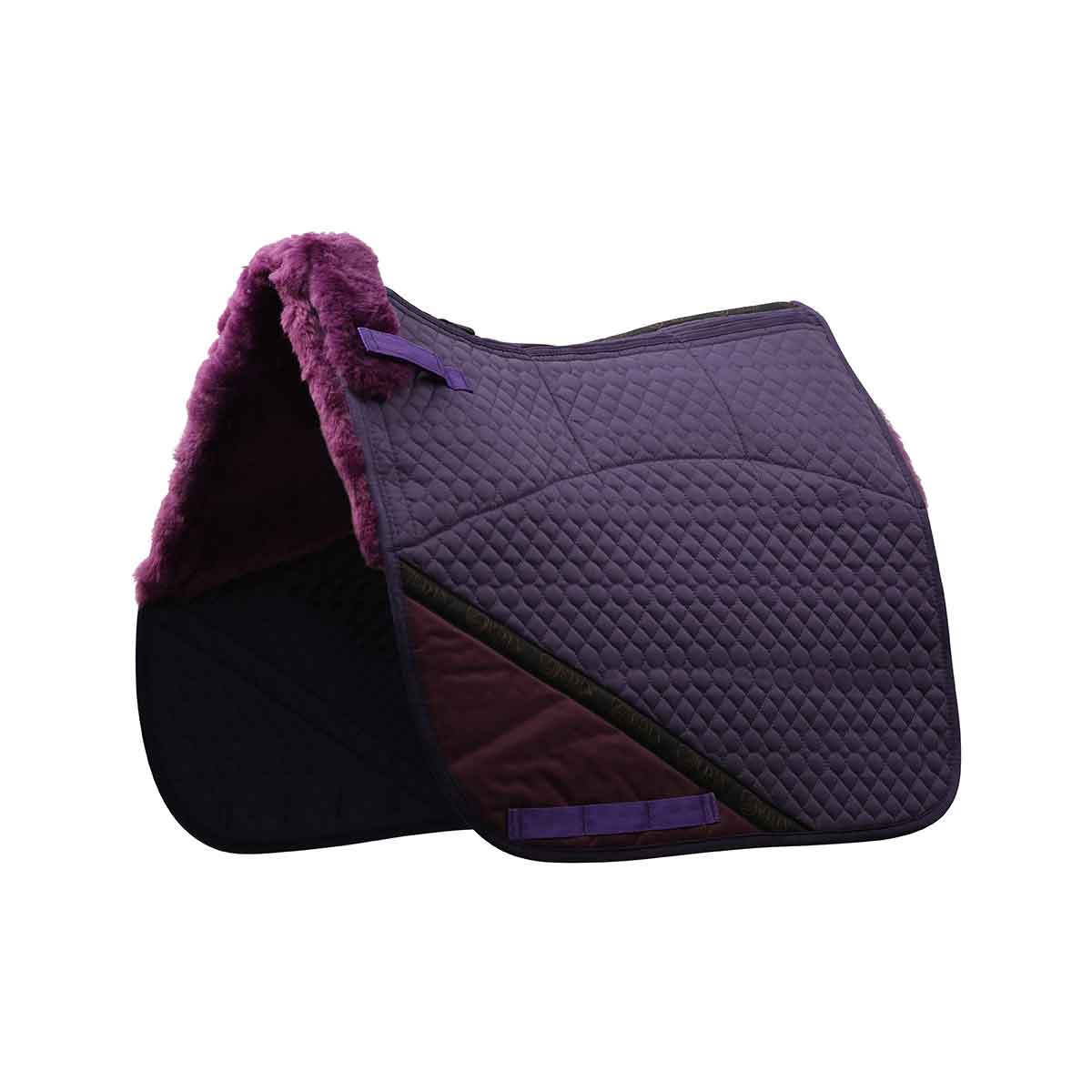 EDIX® Uni Dressyrschabrak, äkta Merinoull (inkl. 8 st ilägg), lila
