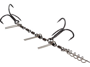Extremt robust shallow-stinger framtagen för stora gummibeten och hårt predatorfiske efter gädda