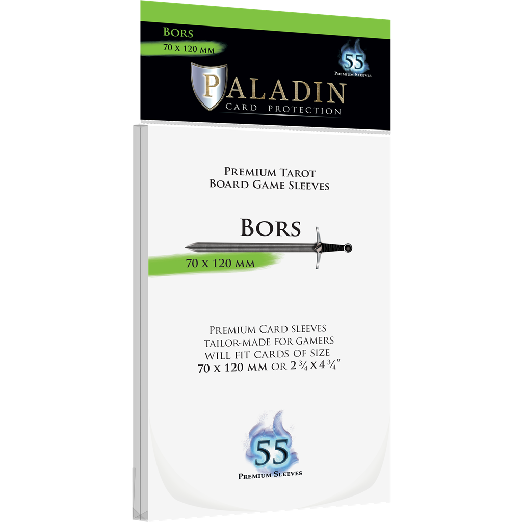 Paladin Sleeves - Bors Premium Tarot 70x120mm (55 Sleeves)