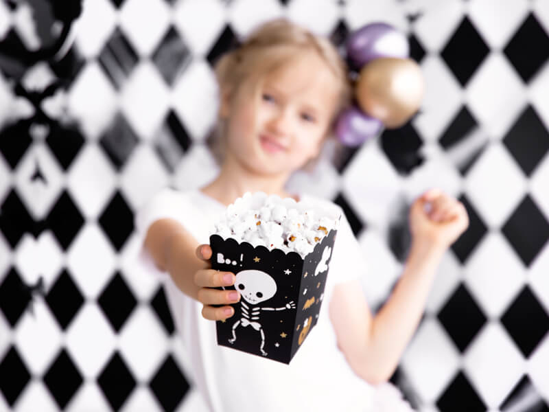 Popcornboxar Spöke BOO 6-pack - 2