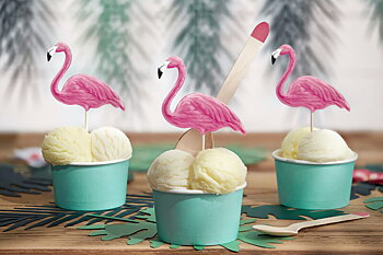 Cake topper Flamingo