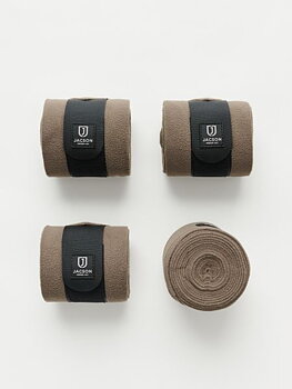 Jacson Karlskrona Fleecebandage Beige 3 Meter 4-Pack