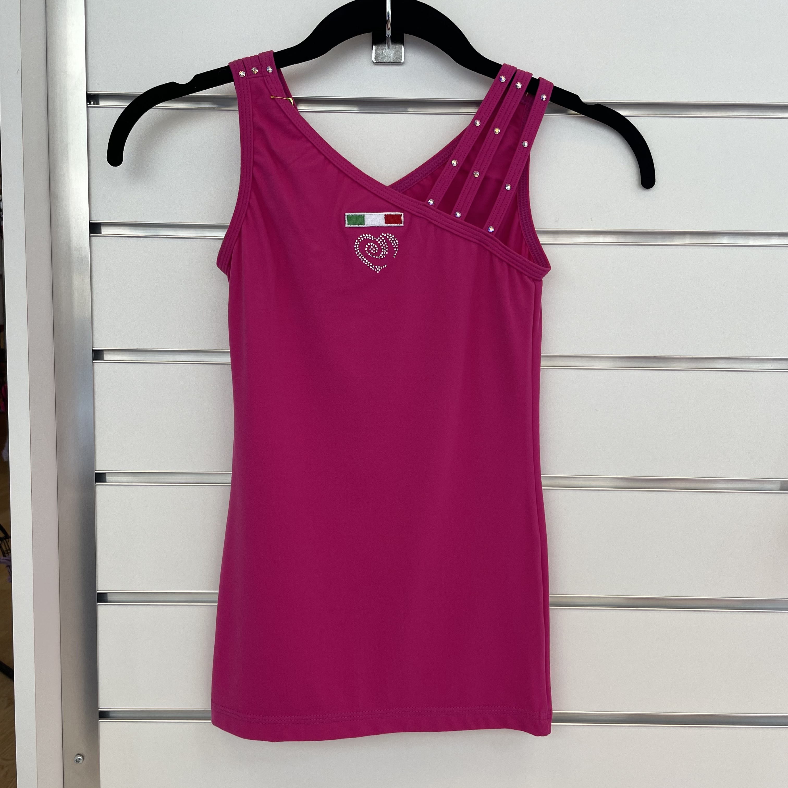 Linne i strarkt rosa  från Bolero med Swarovski - 2