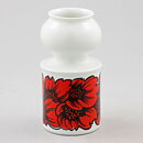 オッレ・アルべリウス Bonitaシリーズ  レッドフラワーのベース Vase 12cm 1960年