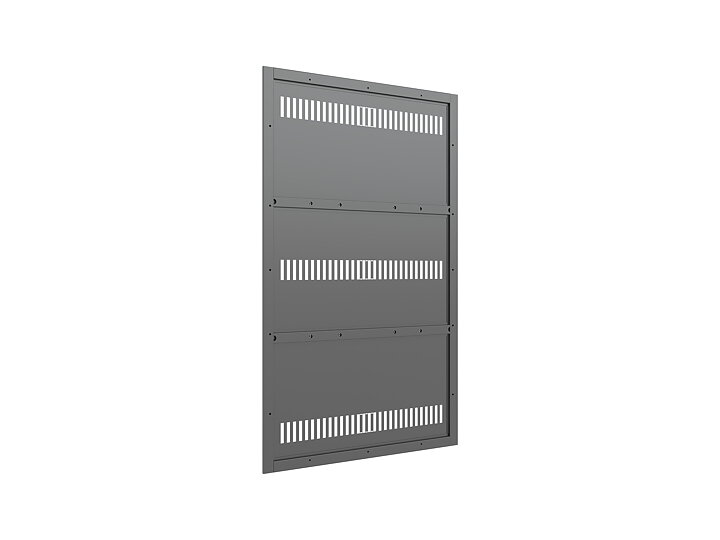 M Pro Series Enclosure 50" Back Plate Medium Black