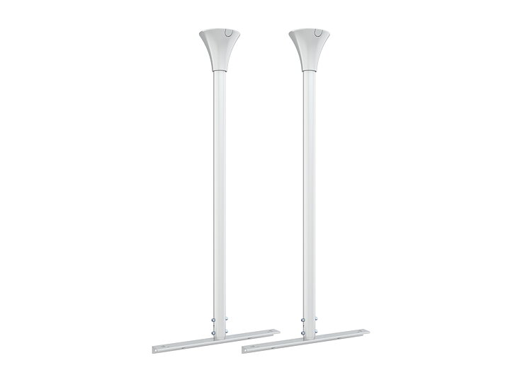 M Pro Enclosure Floor to Ceiling Kit Medium White