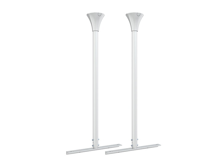 M Pro Enclosure Floor to Ceiling Kit Medium White