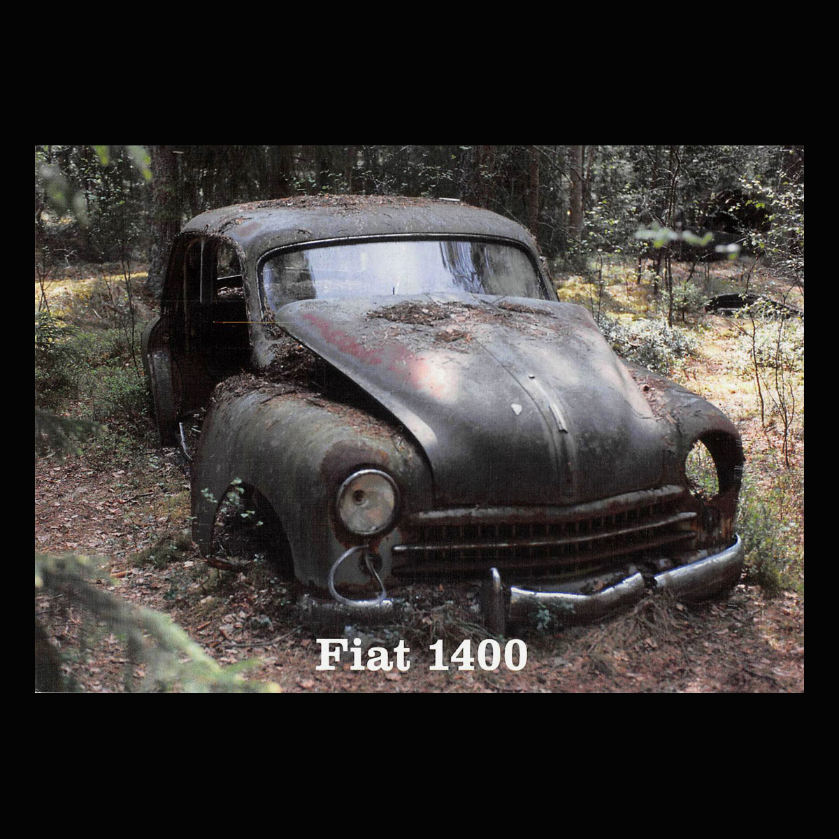 FIAT 1400 - Vykort A5