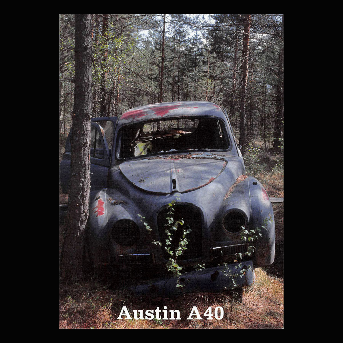 AUSTIN A40 - Vykort A5