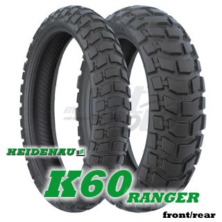 Heidenau K60 Ranger 130/80-17 TL 65R Bakdäck, M+S märkt  454999 - 2