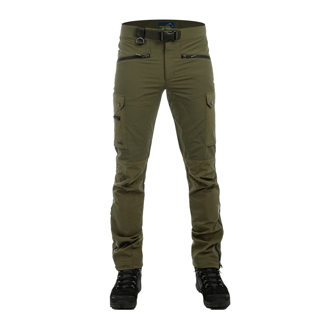 Arrak Outdoor Motion Flex Housut - Naisten - Oliivinvihreä - 2