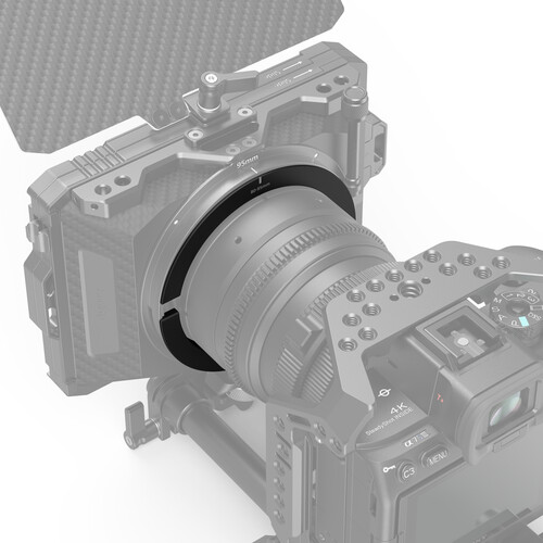 SmallRig Clamp-On Matte Box Adapter Ring Set (80/85-95mm) 3654 - 6