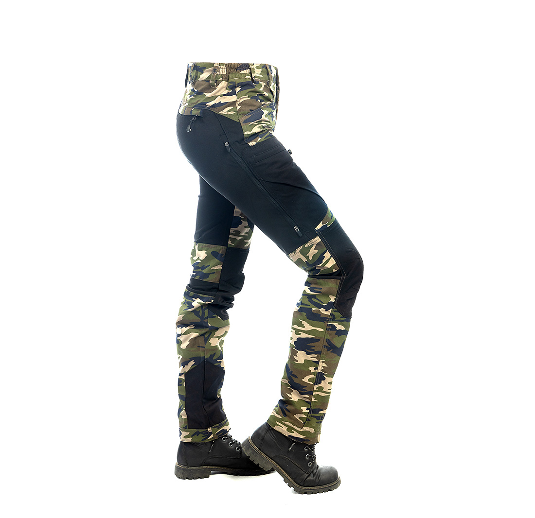Arrak Outdoor NEW Active Stretch Pants Ladies (short) - Camo