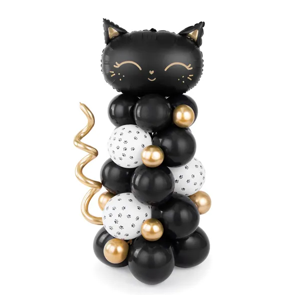 Ballongpaket | Katt-kalas | Svart