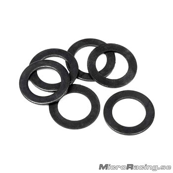 DEAL* HB RACING - 5x8x0.5mm Shims, 6st
