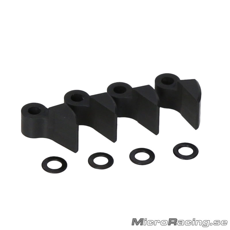 DEAL* HB RACING - Clutch Shoes, Aluminum, 4-shoe