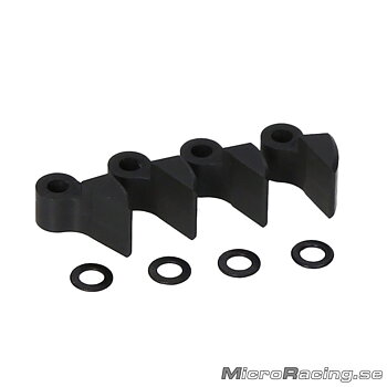 DEAL* HB RACING - Clutch Shoes, Aluminum, 4-shoe
