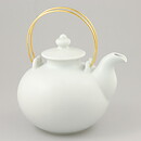 Gösta Grähs (1982) Chubby Teapot with White Glaze #100 20 cm 