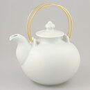 Gösta Grähs (1982) Chubby Teapot with White Glaze #100 20 cm 
