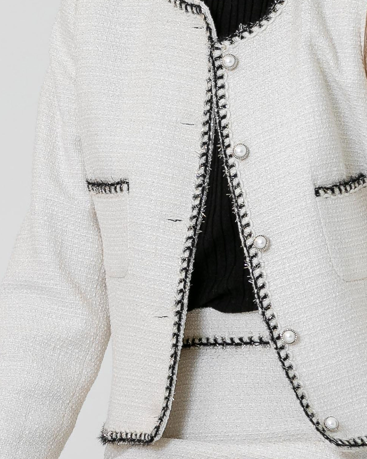 Veronica Virta Mary Jacket, Crean White - 5