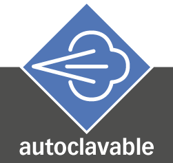 Dappen glas/Opalin bägare Autoklavb - 2