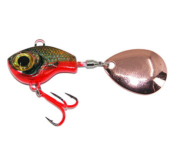 armada eyecatcher. grymt bete till bland annat abborre, asp och regnbåge. Spinner även på dropp och fiskas den djupare än en vanlig spinnare. char
