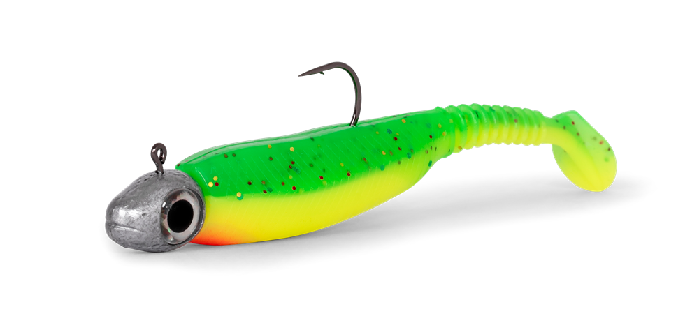 Armada the shit är en jigg för abborre och gädda. Med sin lilla vibrerande paddel har den fångat sjukt mycket stora abborrar. Avocado