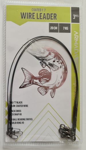 Armada Tackle Tafs 1*7 Wire black coated (3-pack)