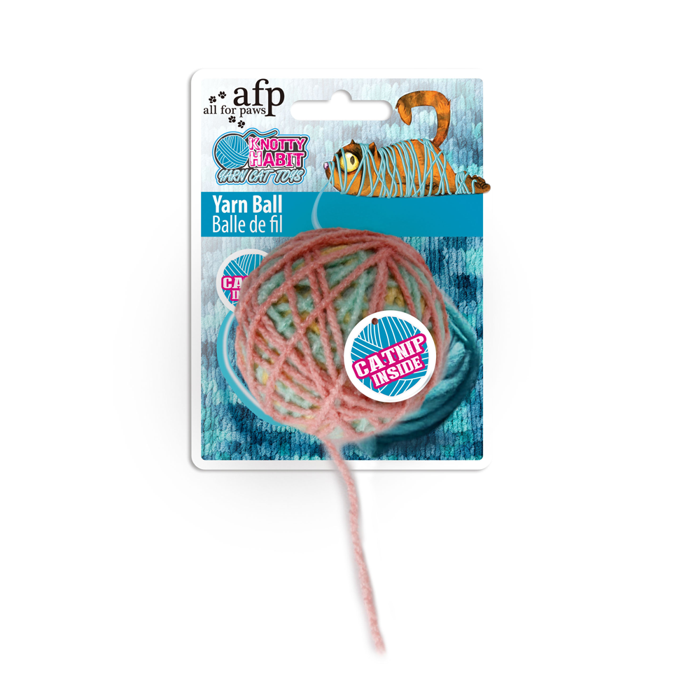 AFP Knotty Habit - Garnboll med kattmynta