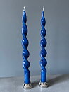Screwed darkblue laquer