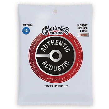 Martin MA550T Authentic Lifespan 2.0 Phosphor Bronze 013-056
