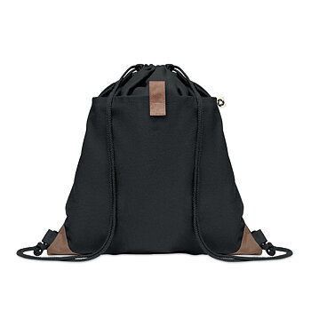 Sort gymnastiktaske med stropper