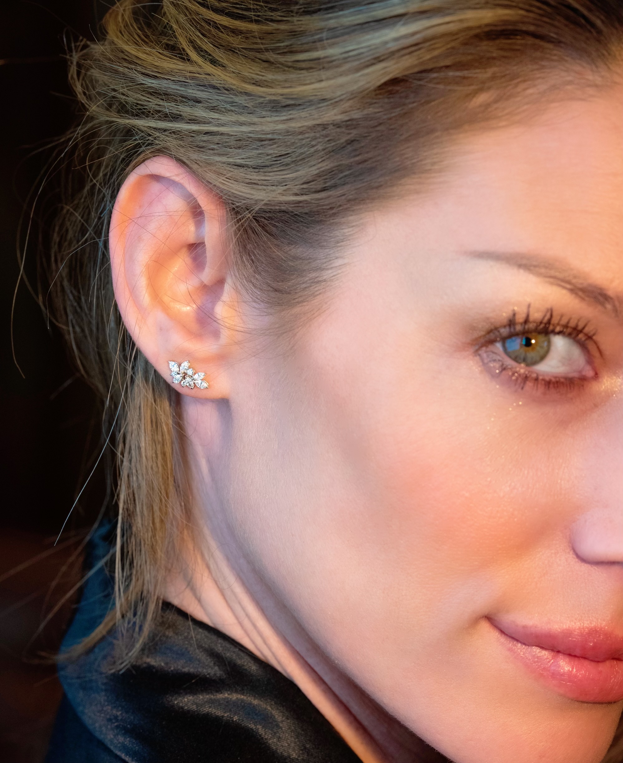 MARQUISE DIAMOND EARRINGS - 2
