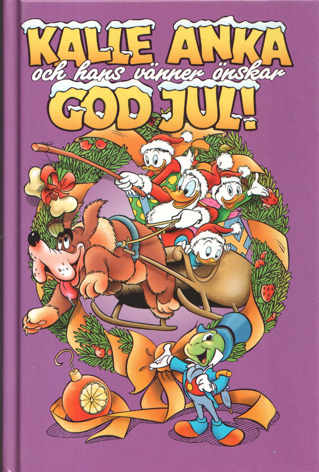 Kalle Anka och hans vänner önskar God Jul nr 10, begagnad A2