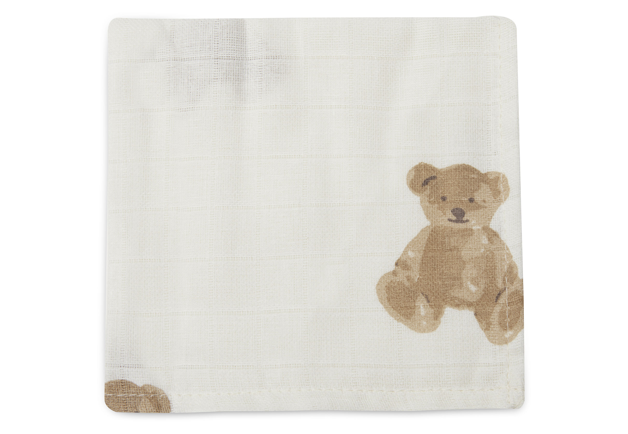 Jollein Tvättlapp Teddy Bear (3p) - 2
