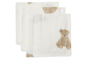 Jollein Tvättlapp Teddy Bear (3p)