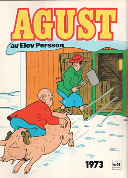 Agust Julalbum 1973 (Tryck år 1972), begagnad