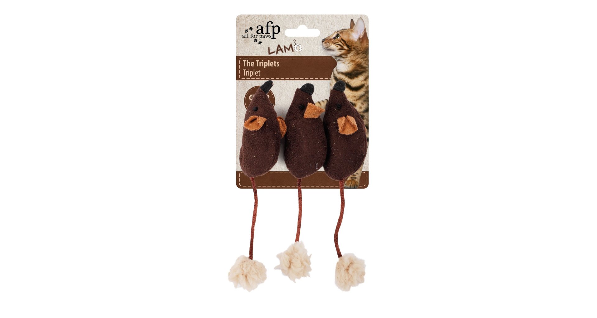 AFP Lambswool - Mice with catnip - 4