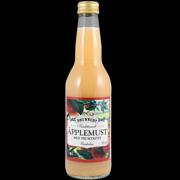 Äppelmust med fruktkött