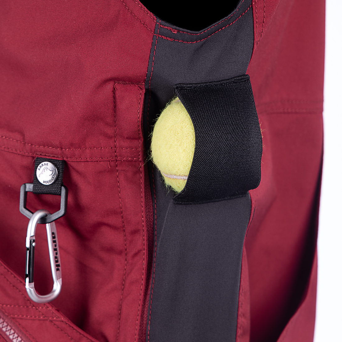 Arrak Outdoor Competition Vest - Dam - Mörkröd - 6