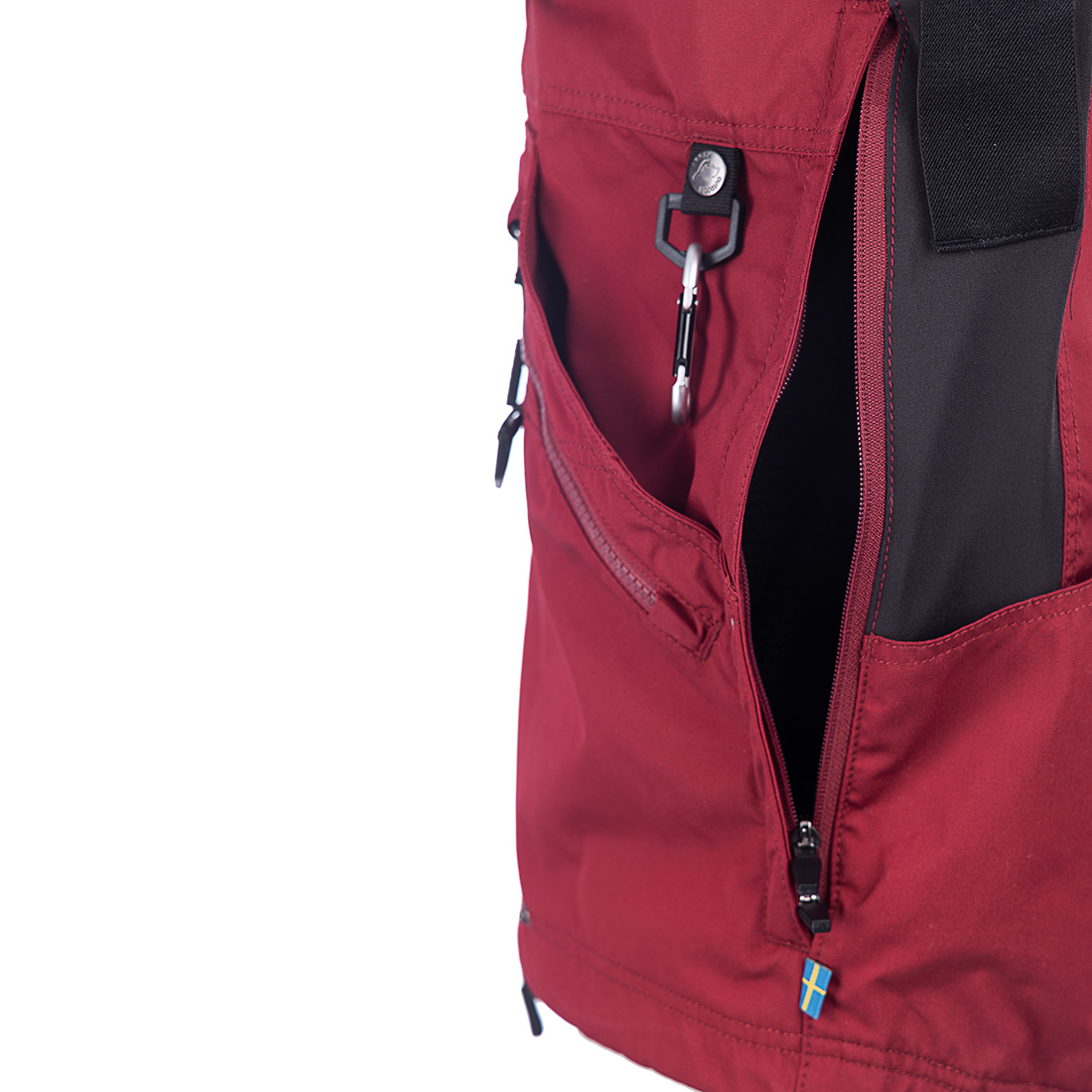 Arrak Outdoor Competition Vest - Dam - Mörkröd - 7
