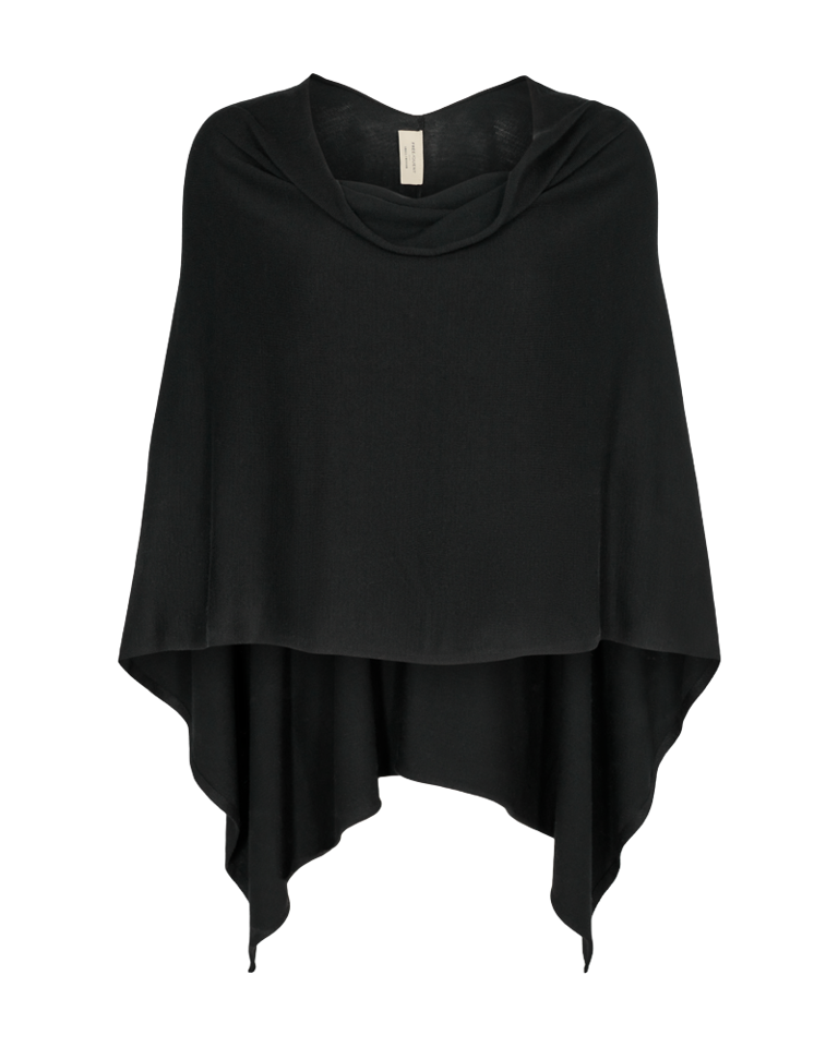 Poncho Claudisse - Svart - 4